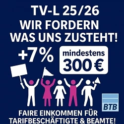Forderung zur Tarifrunde TV - L